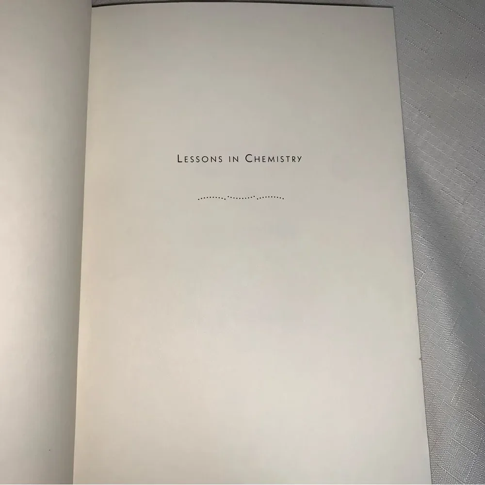 Lessons in Chemistry Book Bonnie Garmus Novel Best Seller Apple TV Show Reading